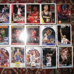 Коллекционные карты игроков NBA
