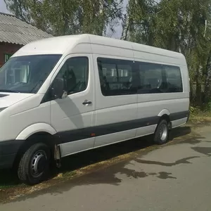 Пассажирские перевозки на микроавтобусе Volkswagen Crafter(Новый)